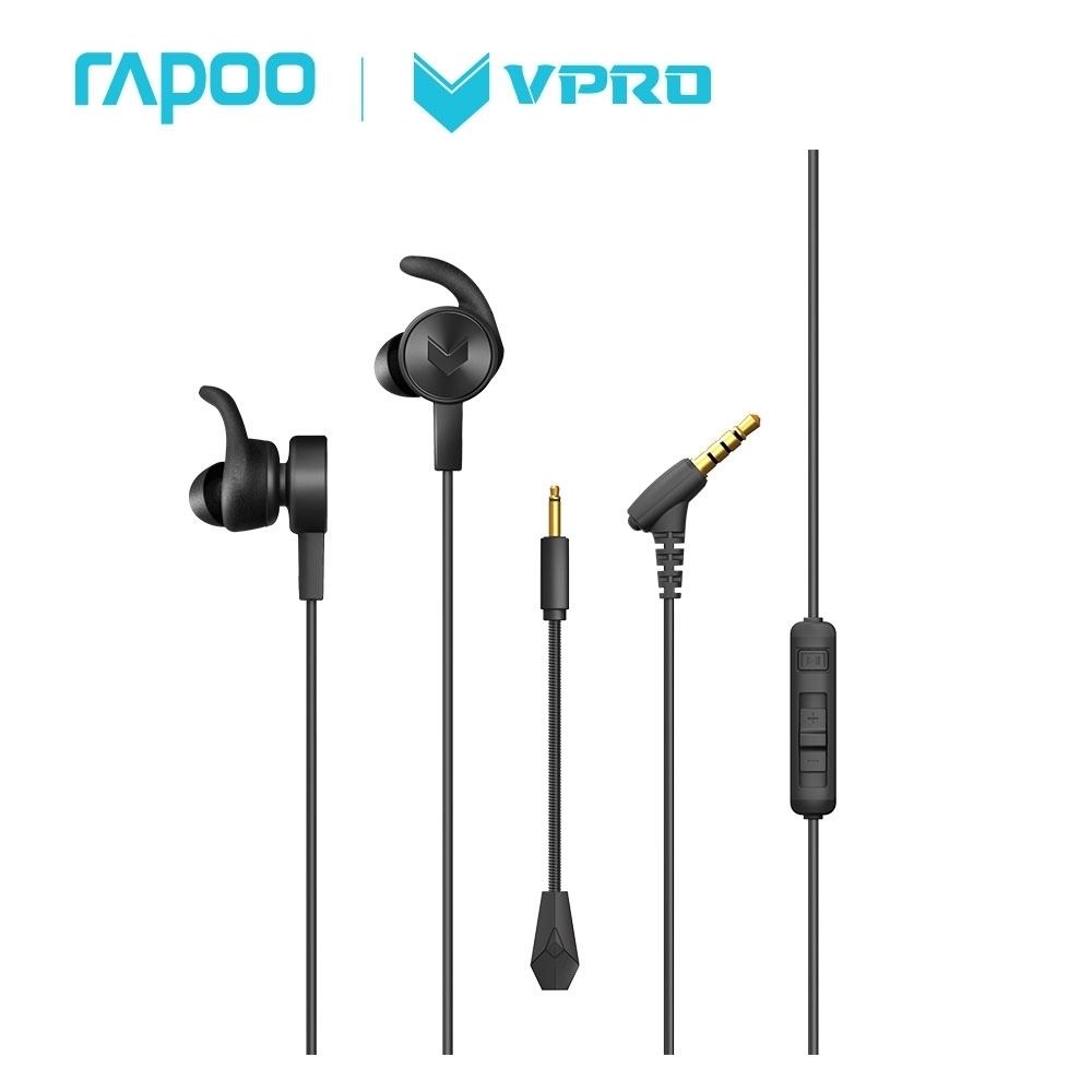 Rapoo VM150 入耳式電競耳機(2入組)