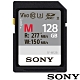 SONY SF-M128 SD SDXC 128G 128GB 277MB/S V60 UHS-II 高速記憶卡 (公司貨) 支援 4K product thumbnail 1