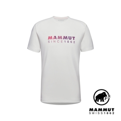 【Mammut長毛象】Trovat T-Shirt Men Logo 防曬機能短袖T恤 白色 男款 #1017-05250