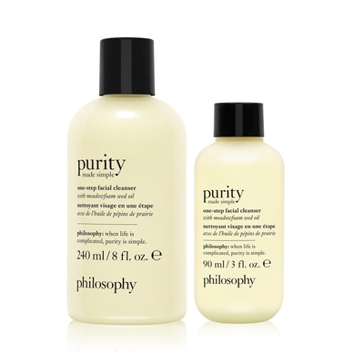 Philosophy 肌膚哲理 純淨清爽3合1洗面乳 240ml 贈 90ml