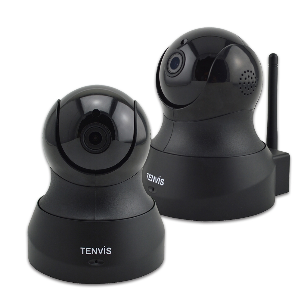 TENVIS TH-661 HD無線網路攝影機 (黑色兩入組)