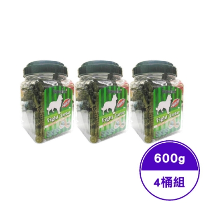 Bone Plus超效動能雙頭潔牙骨小桶裝 600g±5g (4桶入)