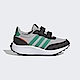 Adidas Run 70s CF K HP7684 中童 慢跑鞋 運動 休閒 魔鬼氈 緩震 舒適 愛迪達 灰綠黑 product thumbnail 1