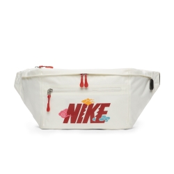 NIKE 腰包 斜背包 運動包 NK ELMNTL WAISTPACK 白紅 FZ6514-133