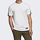 Adidas M Fi 3s Tee [H46522] 男 T恤 短袖 上衣 休閒 亞洲尺寸 白 product thumbnail 1