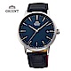 ORIENT 東方錶 DATEⅡ系列 機械錶 皮帶款 藍色 RA-AC0E04L product thumbnail 1