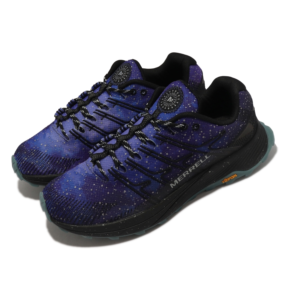 Merrell 越野鞋 Moab Flight Night Sky 男鞋 紫 夜光 星空 黃金大底 輕量 ML066971