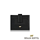 【BRAUN BUFFEL 德國小金牛】台灣總代理 原野 兩折短夾-黑色/BF690-404-BK product thumbnail 2