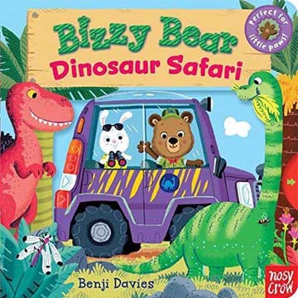 Bizzy Bear：Dinosaur Safari 恐龍樂園熊熊新奇操作書(美國版)