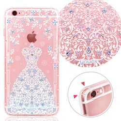 YOURS APPLE iPhone6s Plus / i6 Plus 奧地利彩鑽防摔手機殼-冰之戀人