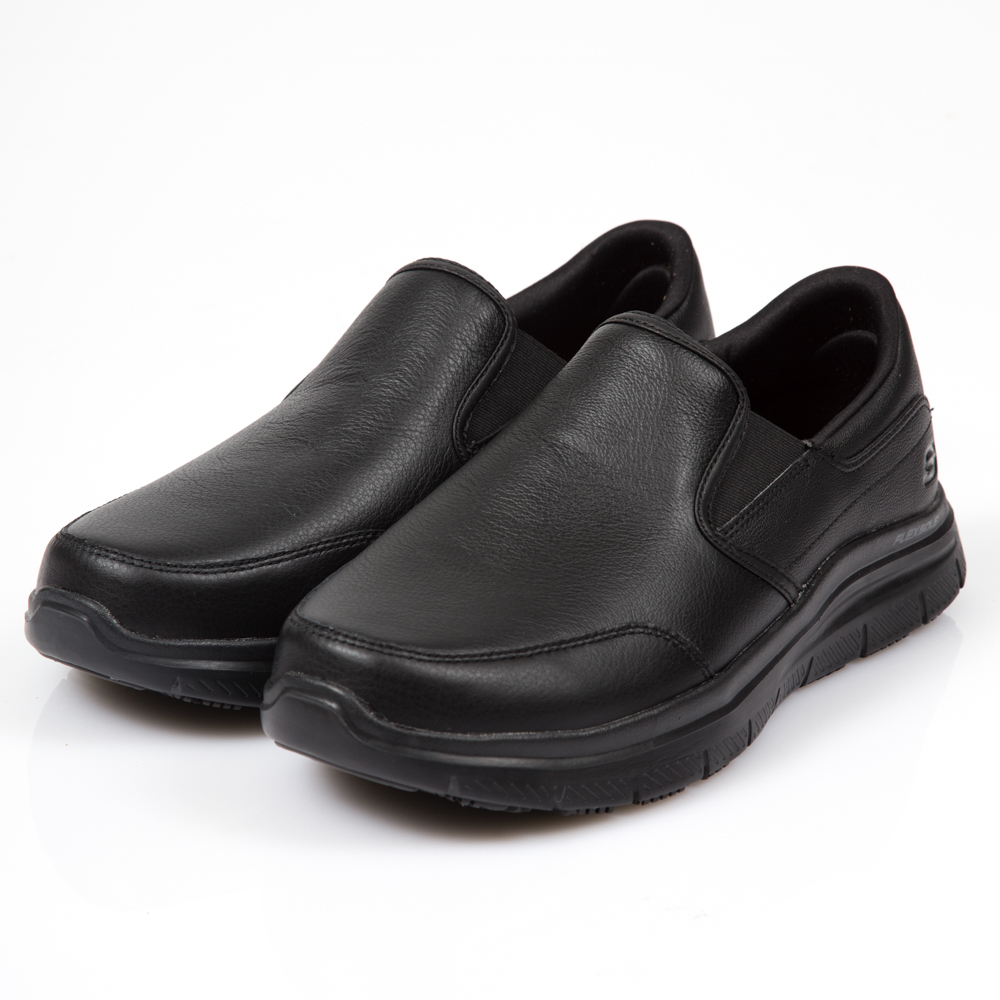 SKECHERS(男)休閒FLEX ADVANTAGE SR-77071WBLK