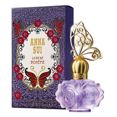 anna sui la vie de boheme 紫蝶戀淡香水 30ml