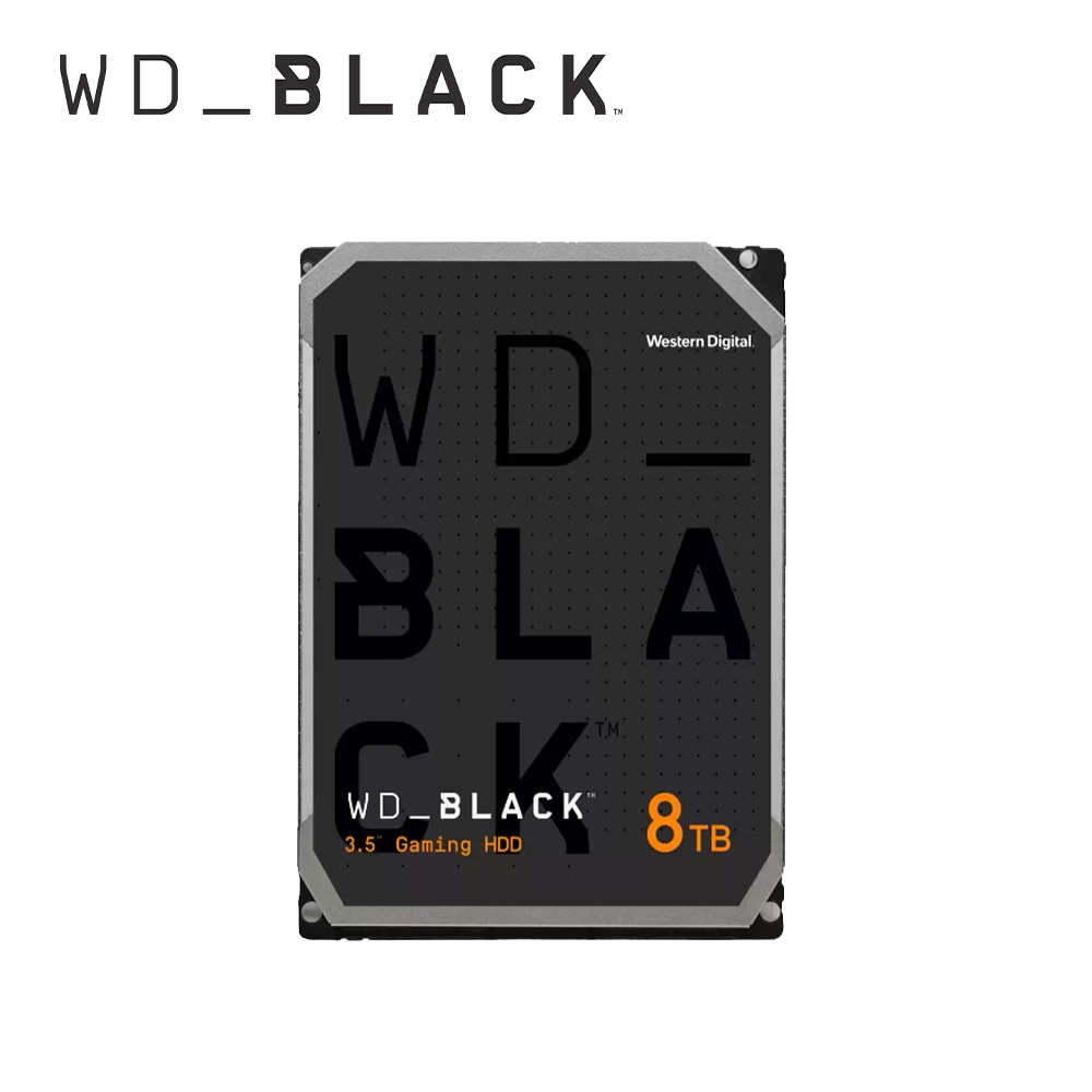 WD 黑標 8TB 3.5吋電競硬碟 WD8002FZWX