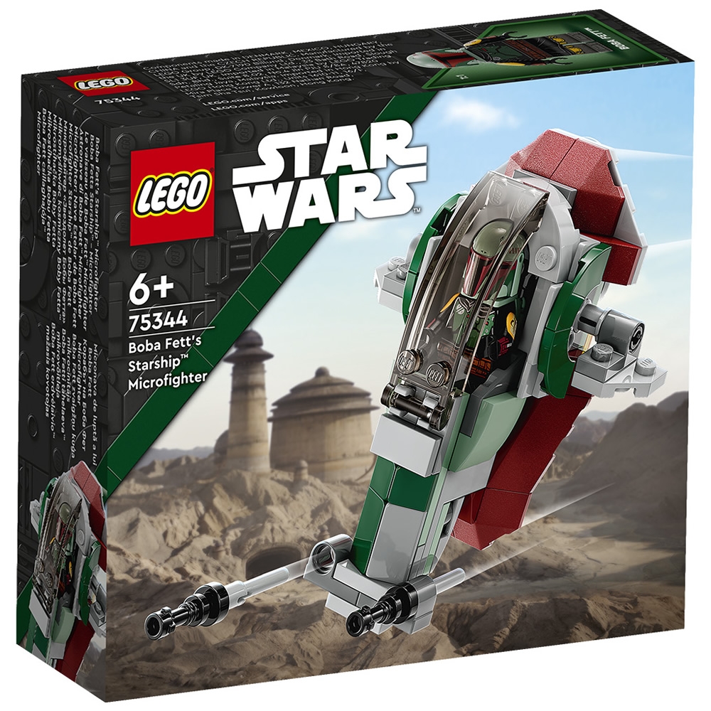 樂高LEGO 星際大戰系列 - LT75344 Boba Fett's Starship Microfighter