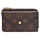 LV M69431 RECTO VERSO系列經典Monogram帆布印花拉鍊卡片/零錢包 product thumbnail 1