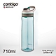 【CONTIGO】Tritan水壺/直飲瓶710cc-灰綠(防塵/防漏) product thumbnail 1