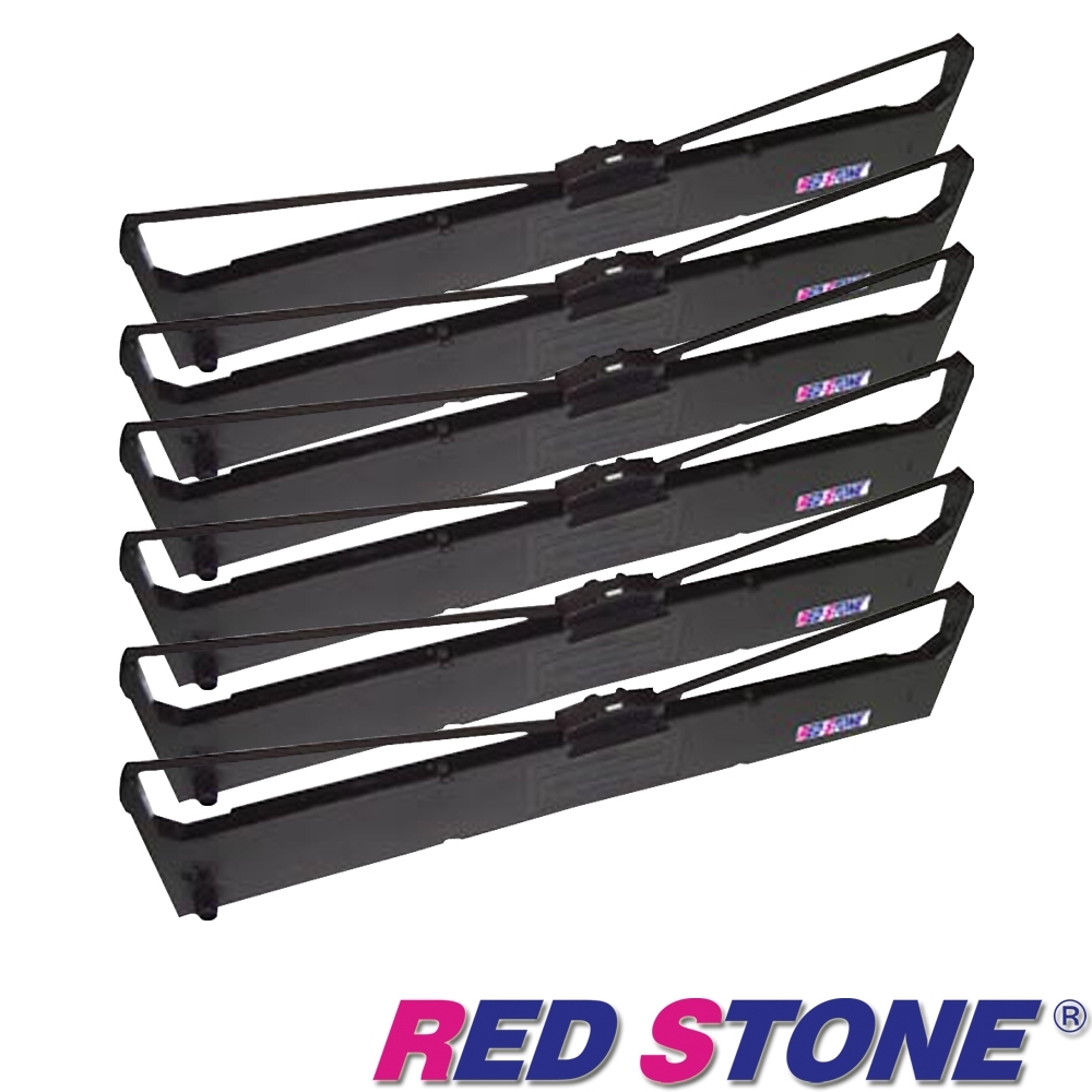 RED STONE for LEDOMARS LP7000S黑色色帶組(1組6入)【含導帶器】