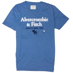 AF a&f Abercrombie & Fitch 短袖 T恤 藍色 1470