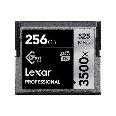 Lexar Professional 3500x CFast 2.0 256GB記憶卡