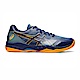 Asics GEL-Court Hunter 2 [1071A059-402] 男 羽球鞋 室內 運動 穩定 緩衝 藍橘 product thumbnail 1