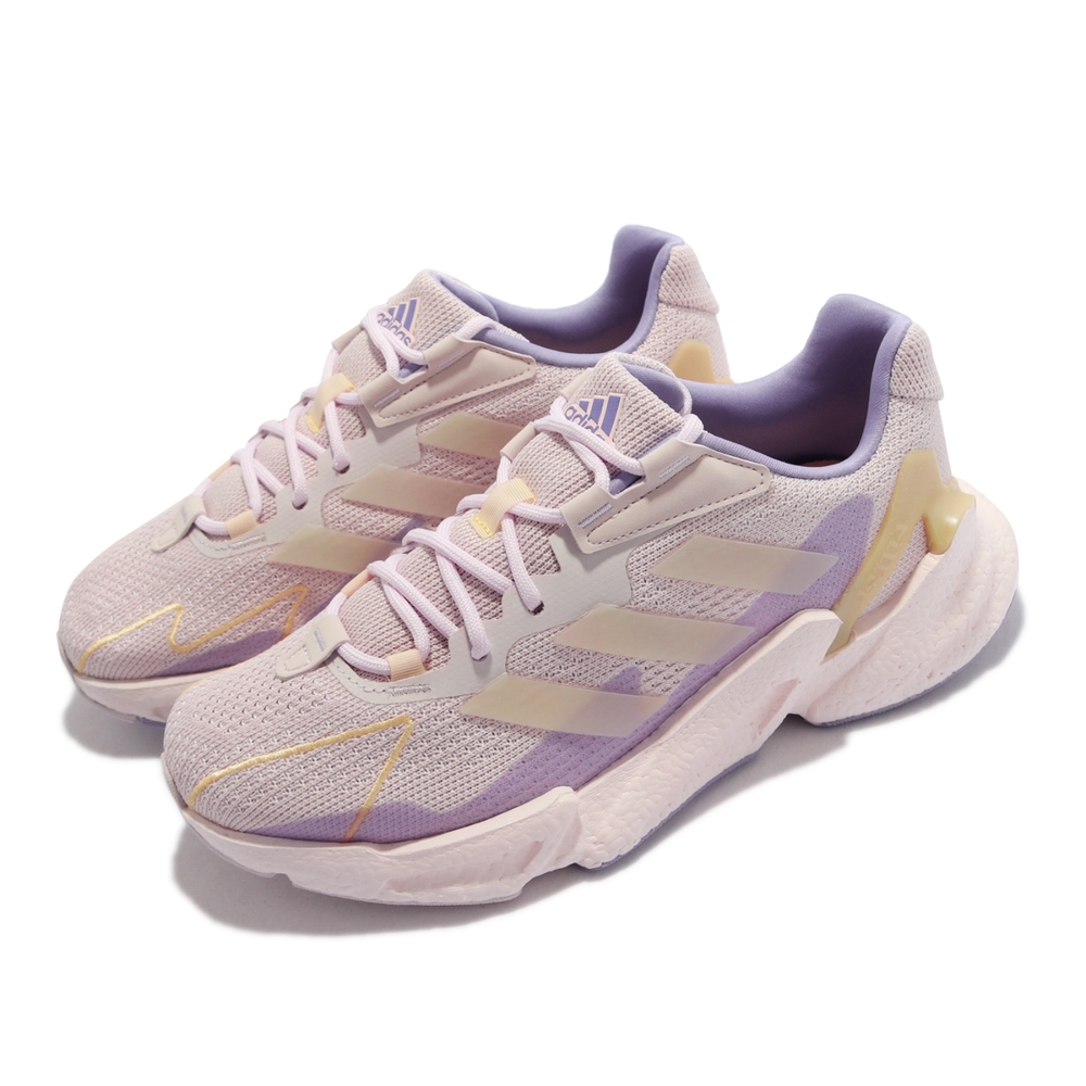 adidas 慢跑鞋 X9000L4 W 反光 運動 女鞋 愛迪達 透氣網布 Boost避震 舒適穿搭 紫白 S23671