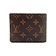 Louis Vuitton Multiple 帆布交叉六卡對開短夾(M60895-咖) product thumbnail 1