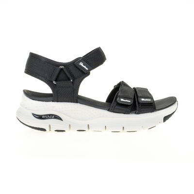 SKECHERS 女鞋 足弓 涼鞋 涼拖鞋 緩震 ARCH FIT 119305BLK