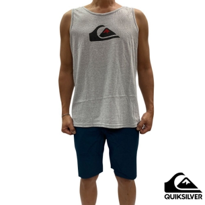 【QUIKSILVER】COMP LOGO MT1 背心 灰色