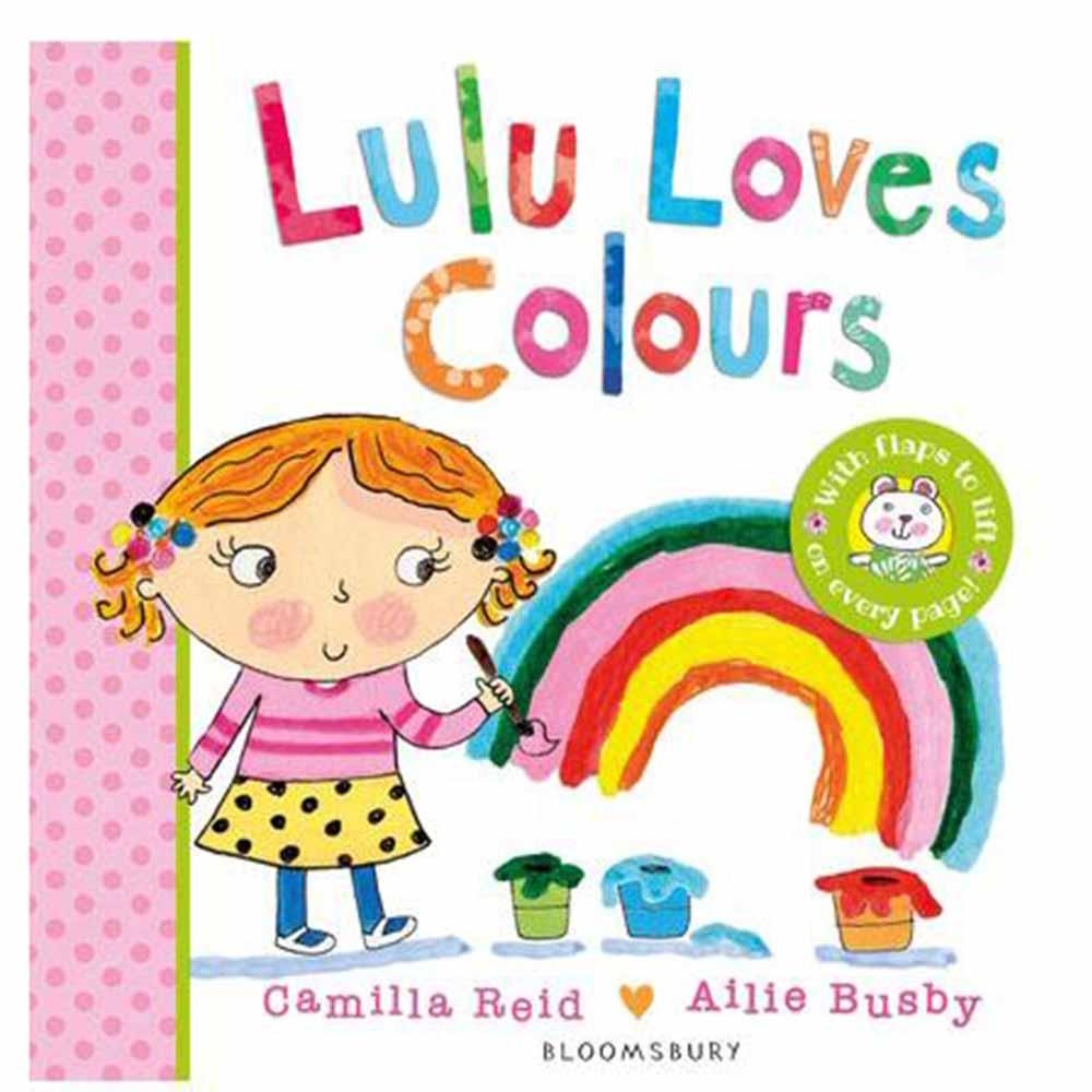 Lulu Loves Colours 可愛Lulu喜歡的顏色翻翻硬頁書 | 拾書所