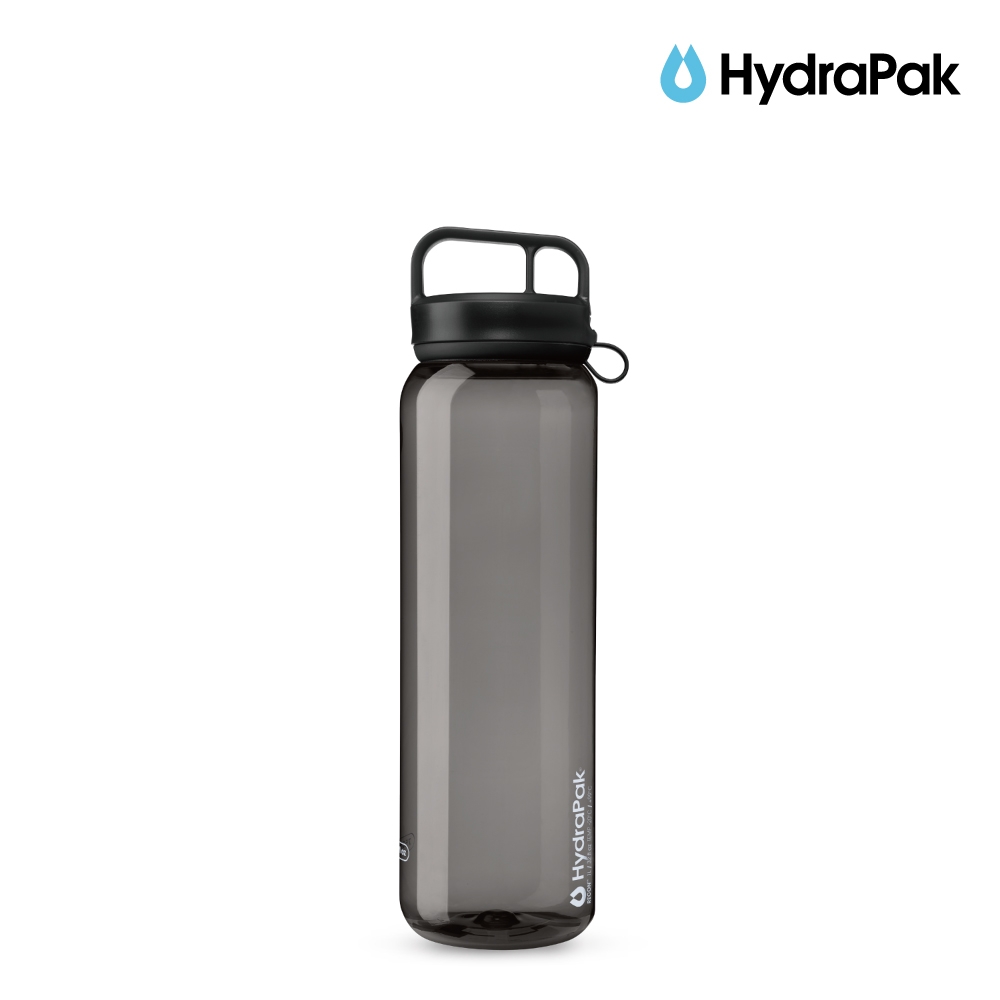 HydraPak Recon 1L 提把寬口水瓶 / 炭灰