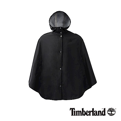 Timberland 女款黑色防水披肩外套 | B1103