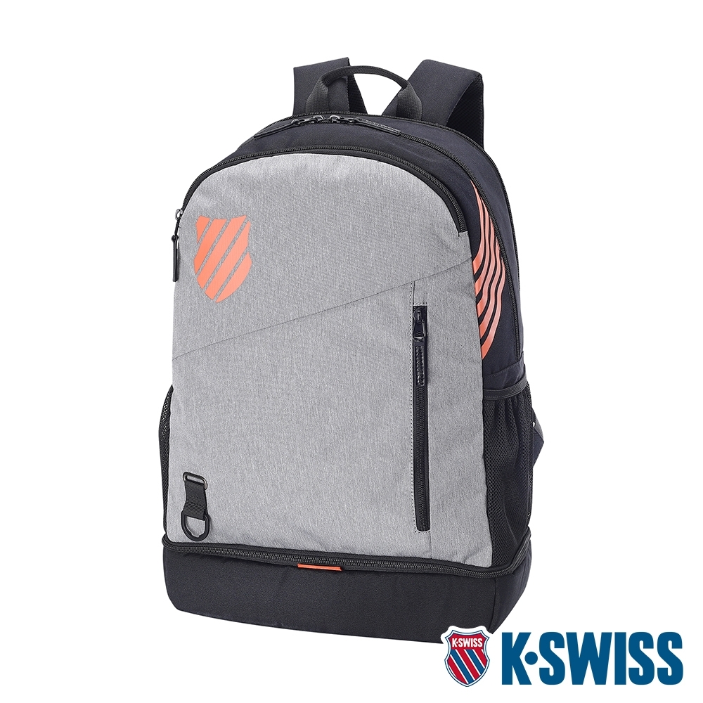 K-SWISS Performance Backpack運動後背包-灰/黑