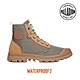 PALLADIUM PAMPA RETRO HIKER WP+LITE+日本地區限定配色橘標防水靴-中性-沙漠綠洲 product thumbnail 1