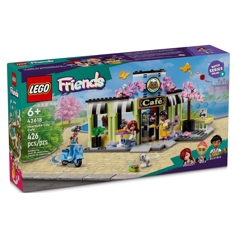 樂高LEGO Friends系列 - LT42618 心湖城咖啡廳