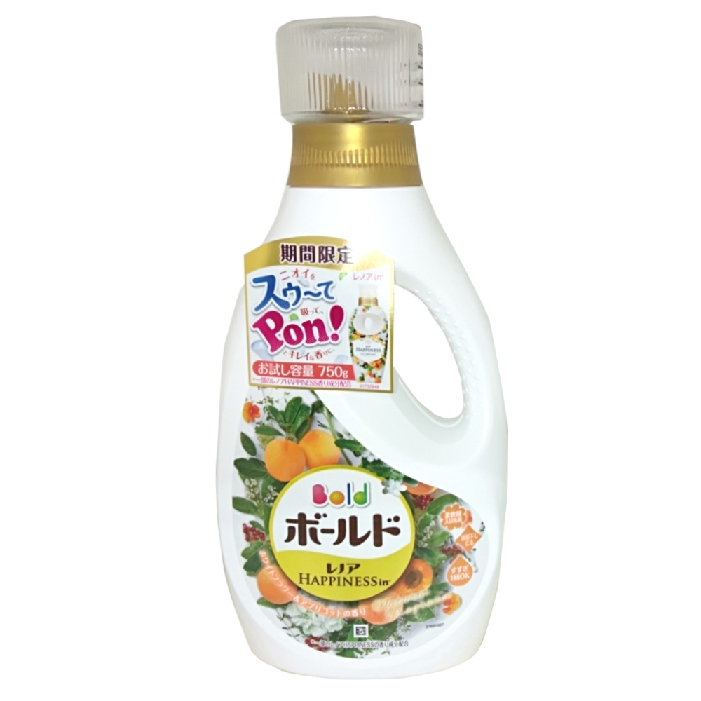 日本P&G 杏花清香柔軟洗衣精(750ml)