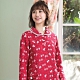 華歌爾睡衣-保暖 M-L長袖裙裝家居服(紅) product thumbnail 1