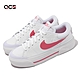 Nike 休閒鞋 Wmns Court Legacy Lift 女鞋 白 粉紅 厚底 增高 小白鞋 復古 DM7590-102 product thumbnail 1