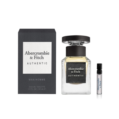 ABERCROMBIE & FITCH 真我男性淡香水30ml(贈隨機針管乙支)