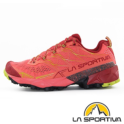 【ATUNAS 歐都納】LA SPORTIVA女登山越野跑鞋LA-36E紅