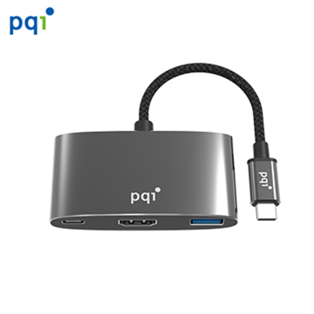 PQI Type-C 3-Port Multi Hub 轉接器
