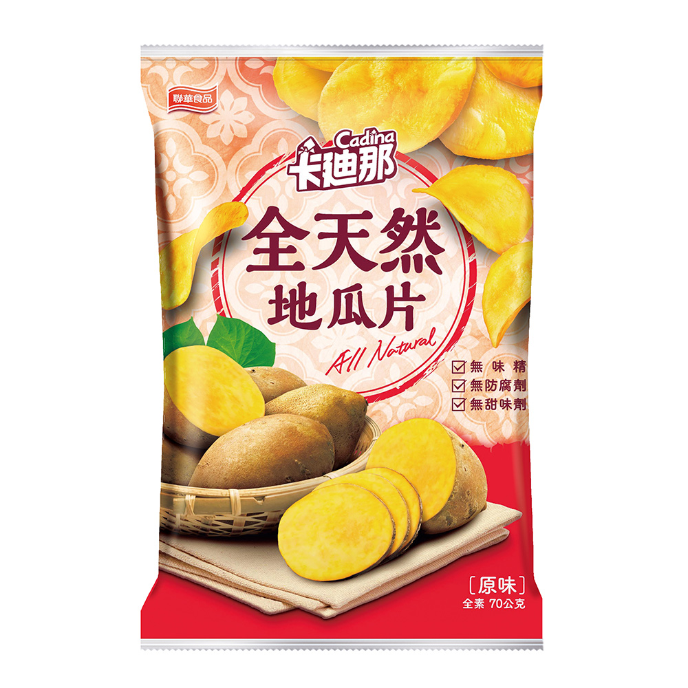 卡迪那 全天然地瓜片-原味(70g)