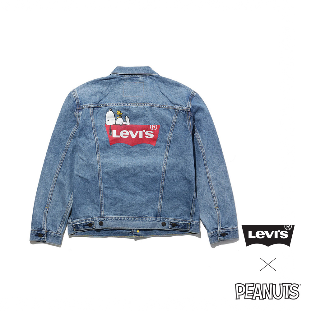 Levis 男款 牛仔外套 Snoopy限量系列 Type3 經典修身版型