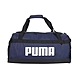 PUMA CHALLENGER運動中袋-側背包 裝備袋 手提包 肩背包 07953102 丈青白黑 product thumbnail 1