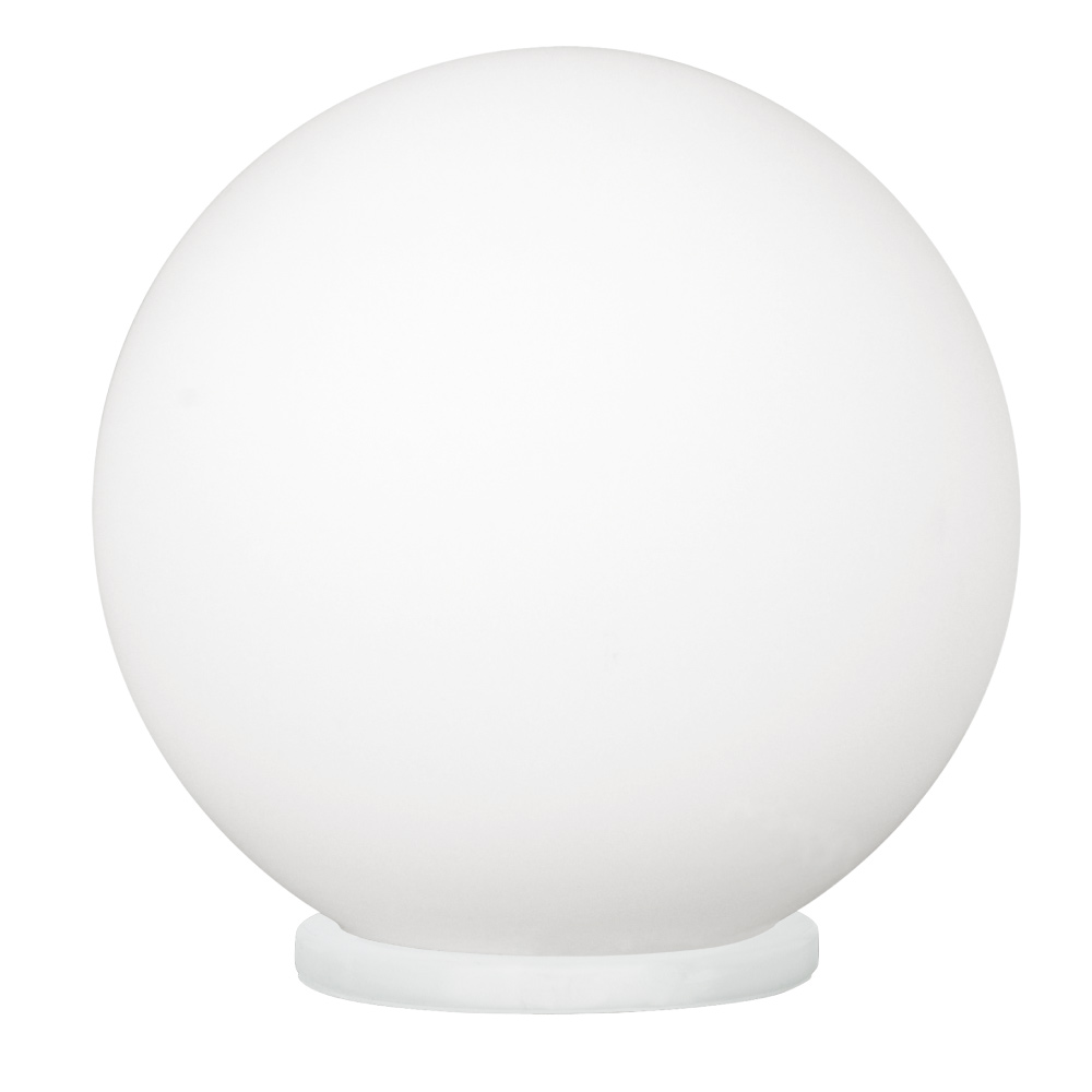 EGLO歐風燈飾 時尚白球形燈罩檯燈/床頭燈(不含燈泡)