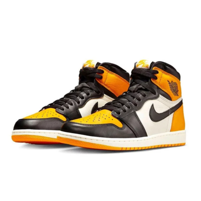 【NIKE 耐吉】Air Jordan 1 Retro High OG Taxi Yellow Toe黑黃 男鞋 555088-711(Air Jordan 1 Taxi)