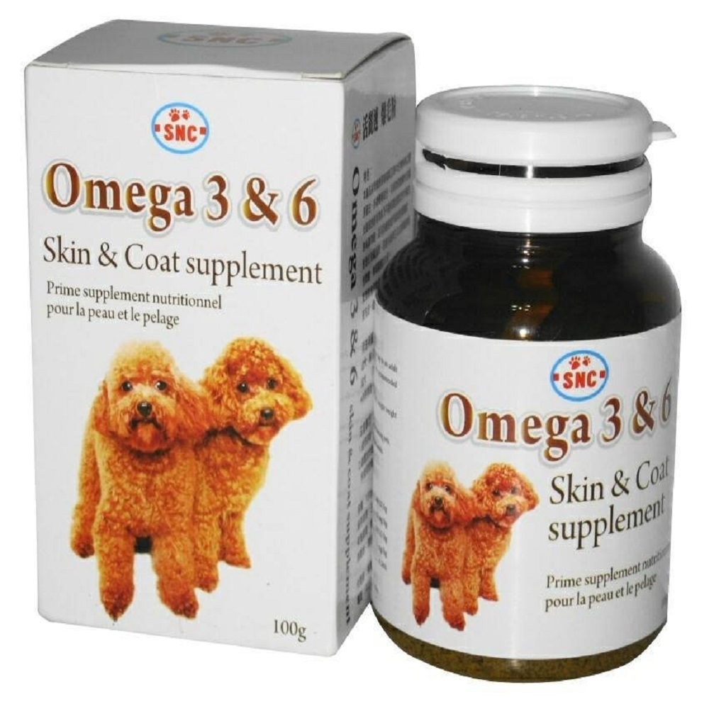 SNC活麗速-爆毛粉Omeqa3&6 skin&coat supplement 100g (YA100) 兩入組