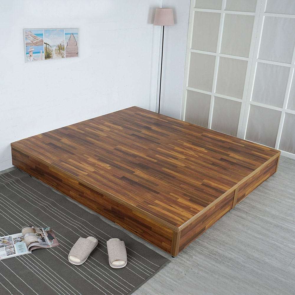 Homelike 日式床台-雙人加大6尺(六色)