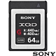 SONY QD-G64E 64GB XQD G系列 440MB/S 高速記憶卡 (公司貨) product thumbnail 1