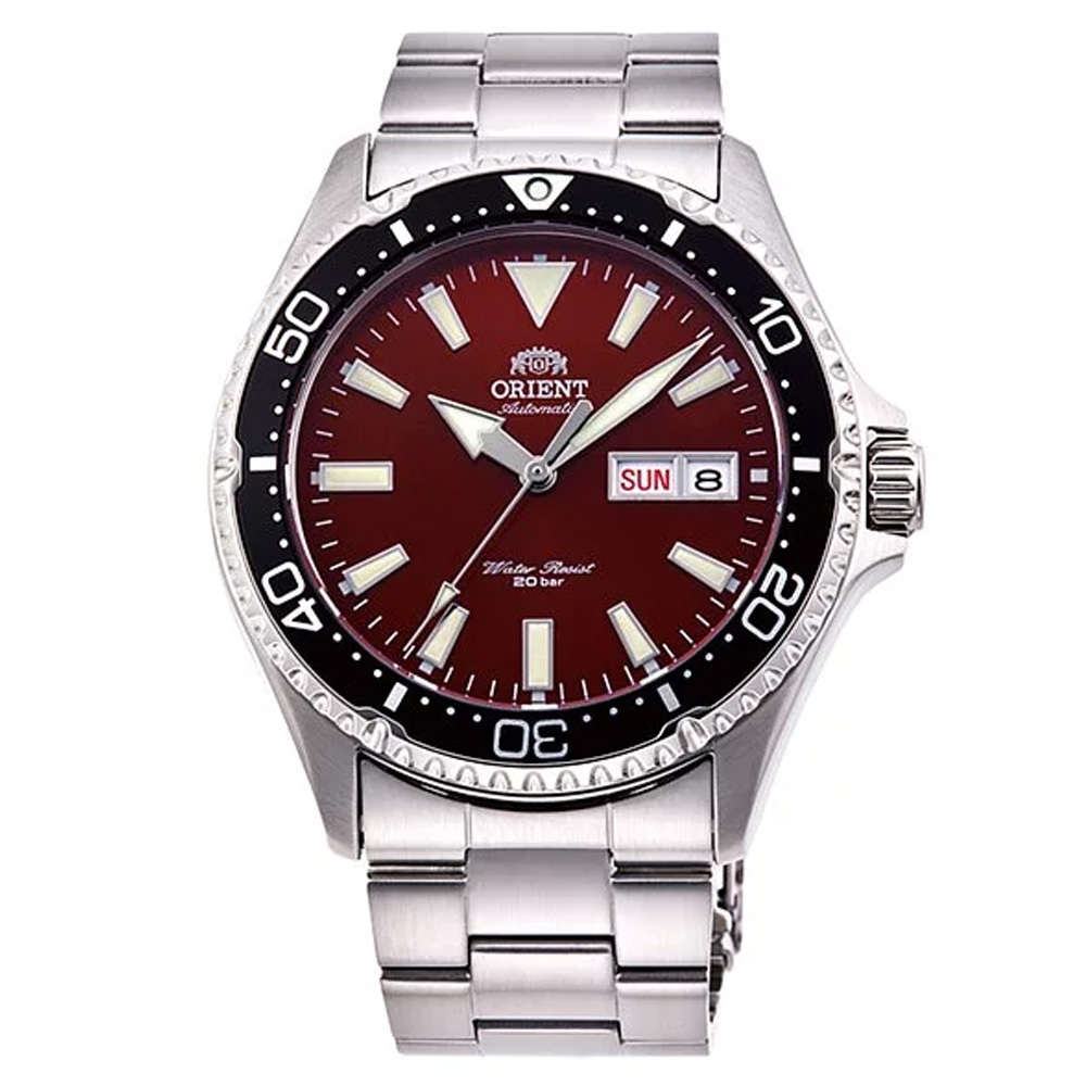 ORIENT 東方錶 WATER RESISTANT系列 潛水機械腕錶 41.8mm / RA-AA0003R