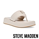 STEVE MADDEN-BONFIRE 胖胖夾腳厚底拖鞋-米色 product thumbnail 1